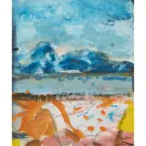 James D. Robertson, SUMMER EVENING LOCH SWEEN, mixed media
