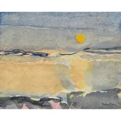 James D. Robertson, MORNING SANDS, watercolour
