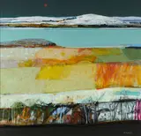 Archibald Dunbar McIntosh, EARLY SNOW, PERTHSHIRE, mixed media on board