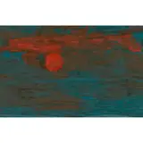 Albert Houthuesen, SUNSET, AUTUMN, 1965, oil on board