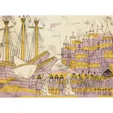 Julian Trevelyan, AIGUES MORTES - 1975 (TURNER 303), etching and aquatint on T. H. Saunders paper, printed by Studio Prints and published by Leslie Waddington