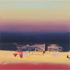 Chris Bushe, ESPLANADE, Oil on board