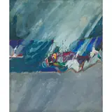 Will Maclean, ABSTRACT, 1968, gouache