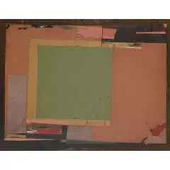 Philip Reeves, COASTAL IMAGE, mixed media and collage on board