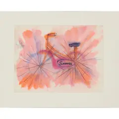 George Wyllie, SUNBEAM, 1998, ink and wash on handmade paper