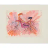 George Wyllie, SUNBEAM, 1998, ink and wash on handmade paper