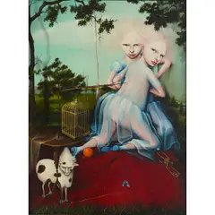 Heather Nevay, SUNDAY AFTERNOON, 2005, Oil and acrylic on panel