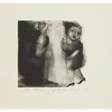 Ana Maria Pacheco, DON QUIXOTE Y DULCINEA IV, 1993, Lithograph, Curwen Archive Proof, aside from the edition of 20