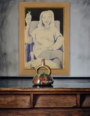 Alasdair Gray, INGE - C.1961, Ballpoint pen and ink wash on paper