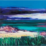 John Lowrie Morrison, BEACH, ERISKAY, LOOKING TO BARRA, 2009, oil on canvas
