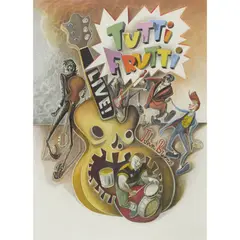 John Byrne, TUTTI FRUTTI, 2005, mixed media on paper