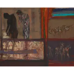Robin Philipson, HUMANKIND, 1972, oil on canvas