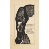 Alasdair Gray, INSIDE THE BOX OF BONE..., Screenprint, 14/50