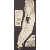 Alasdair Gray, ALASDAIR GRAY/MALCOLM HOOD EXHIBITION POSTER, Poster print, after an original ink drawing