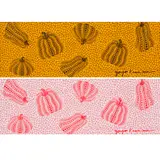Yayoi Kusama, PUMPKINS (RED/WHITE AND BLACK/YELLOW), each signed in print