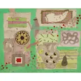 William Hunter Littlejohn, FROM A NOTEBOOK: JUG AND PEAR, 1990, mixed media on paper