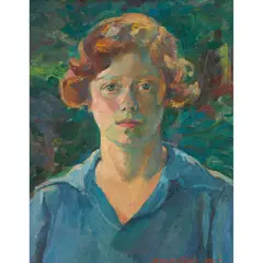Beatrice M. L. Huntington, WILHELMINA, 1933, oil on canvas