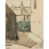 Ernest Archibald Taylor, IN CORBIES SLAP, KIRKCUDBRIGHT