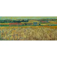 William Birnie, BARLEYFIELDS, EAST NEUK, oil on board