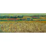 William Birnie, BARLEYFIELDS, EAST NEUK, oil on board