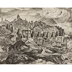 AVILA by William Wilson, 1933-35, Copper engraving, offered Jun 2025