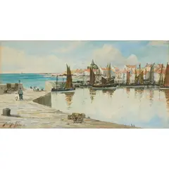 Thomas Swift Hutton, ST MONANS, FIFE, watercolour
