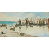 Thomas Swift Hutton, ST MONANS, FIFE, watercolour