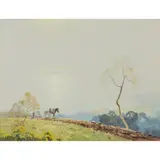 Robert Houston, ON THE FIRTH OF CLYDE, oil on canvas