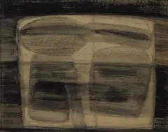 Bet Low, STONES UNDER WATER, 1960, watercolour on buff paper