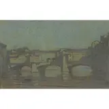 Thomas Callender Campbell Mackie, PONTE VECCHIO, Pastel