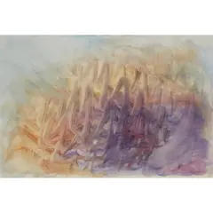 Winifred Nicholson, STUDY: STORM OF COLOUR, Oil and watercolour on paper
