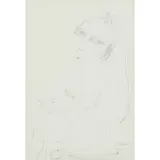 John Bellany, SEATED WOMAN, pencil on paper