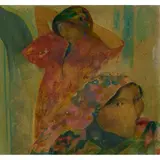 Brenda Lenaghan, UZBEK WOMAN, 1983, mixed media on paper
