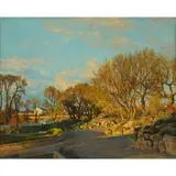 James McIntosh Patrick, VIEW FROM CRAIGIE KNOWE, oil on canvas