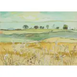 William George Gillies, AFTERNOON NEAR HOWGATE, pencil and watercolour