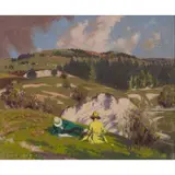 George Henry, A SUMMER IDYLL, oil on canvas