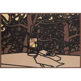 Patrick Caulfield, ROSE BOTTLE, FROM 'UNTITLED', 1975, Screenprint, 3/70