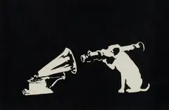 Banksy, HMV, 2003, Screenprint, 323/600