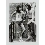 Gerard Malanga, PATTI & ROBERT FACING OFF, 1971, Silver gelatin print, 8/10