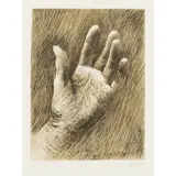 Henry Moore, THE ARTIST'S HAND V, 1979, Lithograph, 6/50