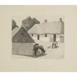 Robert Bevan, A POLISH HOMESTEAD
