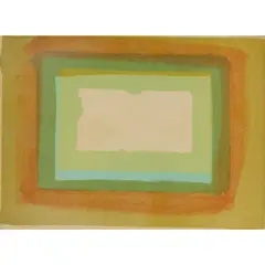 Howard Hodgkin, WINDOW, FROM 'MORE INDIAN VIEWS', 1976, Lithograph, 46/60