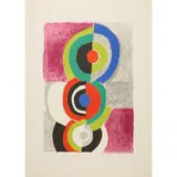 Sonia Delaunay, LES TROIS GRACES, 1970, Lithograph, E.A.