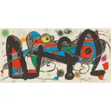 ESCULTOR PORTUGAL by Joan Miró, 1974, Lithograph, ed. 1500, sold Mar 2025