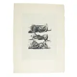 Henry Moore, THREE RECLINING FIGURES, 1973, Lithograph on Japon nacré, E/A, aside from the edition of 45