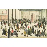 L. S. Lowry, PUNCH & JUDY, 1943, Off-set lithograph, 44/75