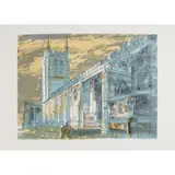John Piper, LONG MELFORD CHURCH, 1982, Lithograph, 235/275