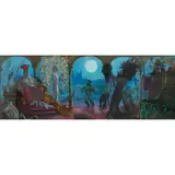 Alexander Goudie, SALOME WITH THE HEAD OF JOHN THE BAPTIST, mixed media on two conjoined pieces of paper