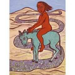Eileen Cooper, ECHO, 2004, Screenprint, PP III/IV, aside from the edition of 75