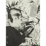 Jock McFadyen, LIFE FOR MAN BENT ON BLOODBATH, 1982, Screenprint, 17/30